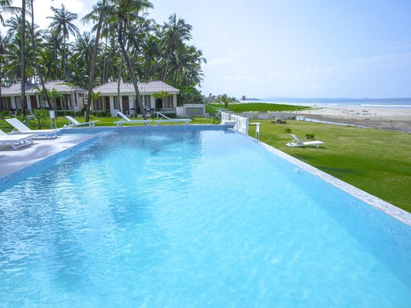 Hotel Lux Ngwesaung Eksteriør billede